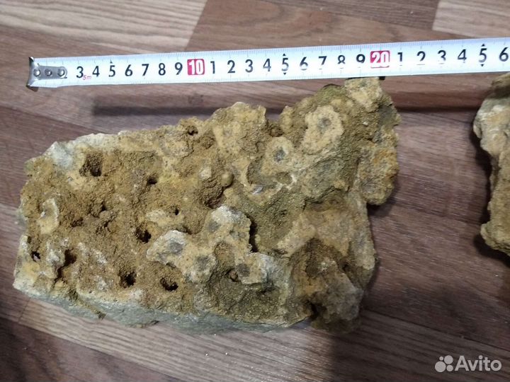 Крымский песчаник для аквариума, камни, ракушки