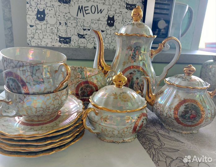 Кофейный сервиз мадонна гдр