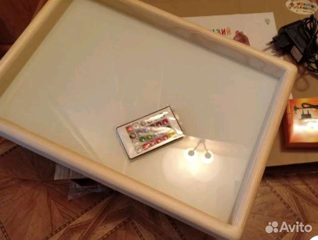 Световой планшет для рисования песком