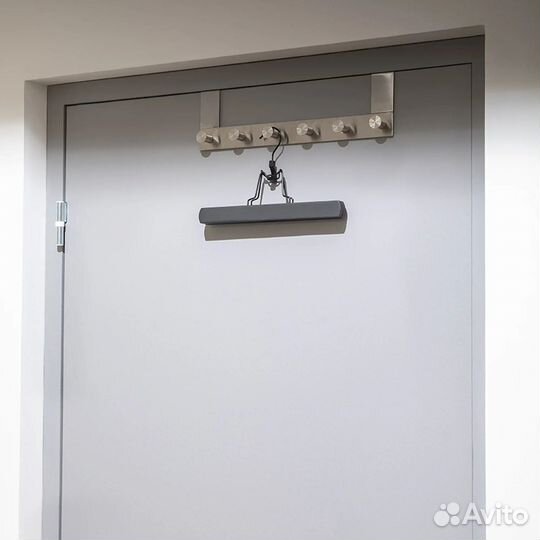 Вешалки чёрные soft touch-стильные 28x17.2x2.2