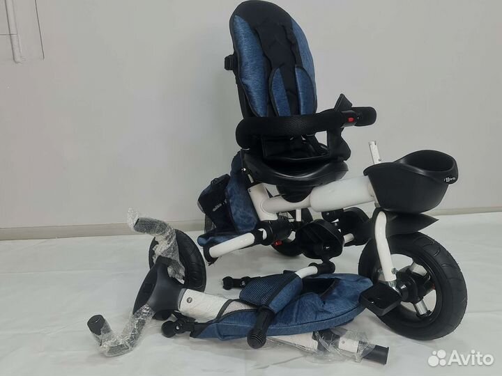 Велосипед складной с родительской ручкой