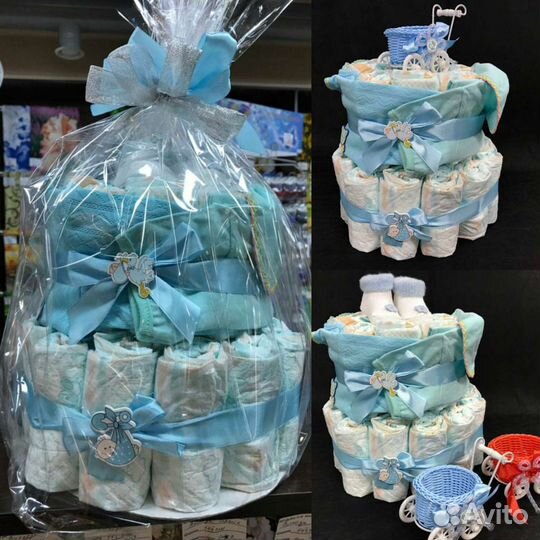 Торт из памперсов