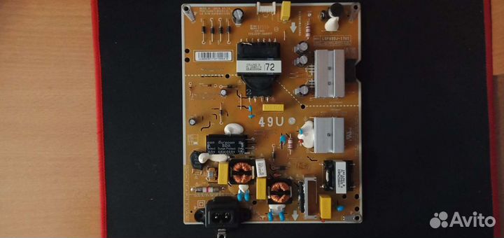 Блок питания LG 49UJ639V EAX67189201(1.7) EAY64511
