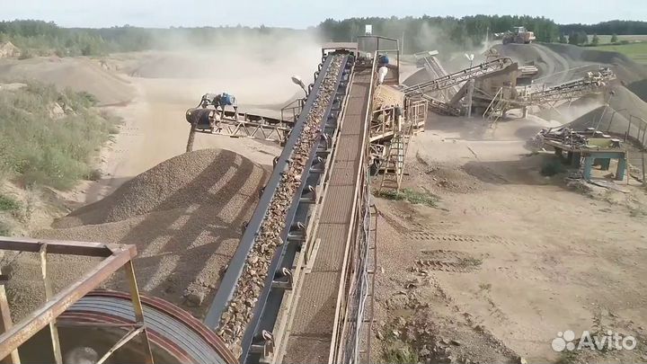 Дск для производства кубовидного щебня