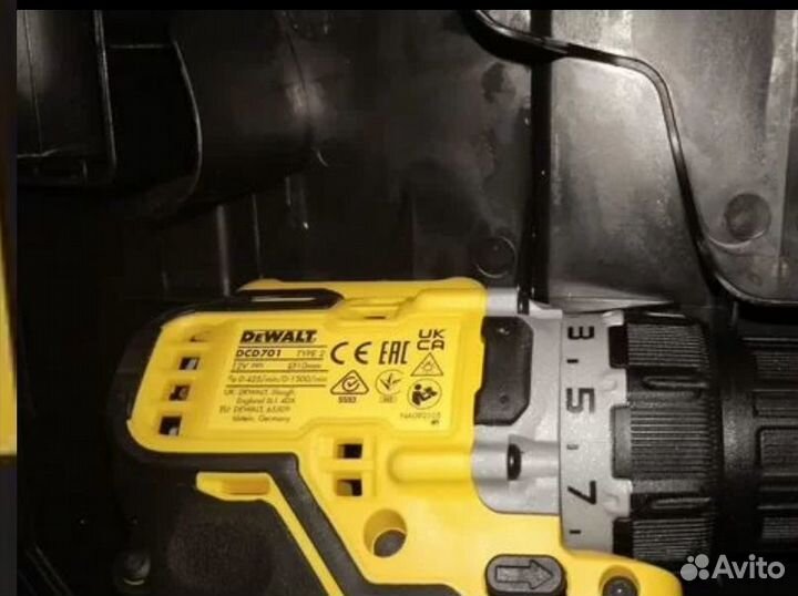 Шуруповерт dewalt оригинал новый