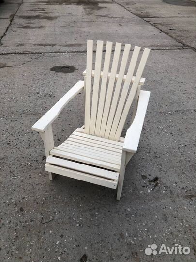 Кресло лежак адирондак ручной работы