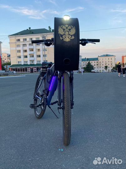 Велосипед с музыкой