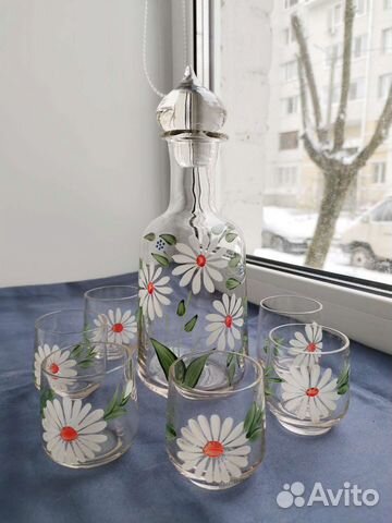 Графин с рюмками СССР