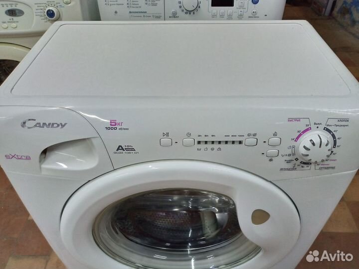 Узкая стиральная машина Candy гарантия