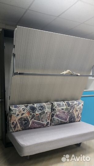 2в1 Шкаф-кровать с диваном