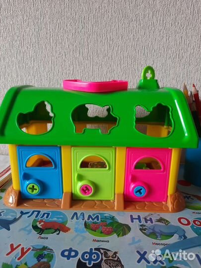 Игрушка Домик сортер полесье