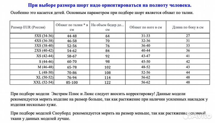 Защитные шорты