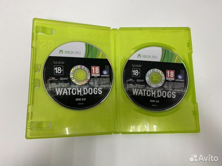 Диск xbox 360 Watch Dogs Лицензия
