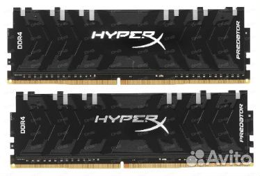 Оперативная память Kingston HyperX Predator 8gb 2х
