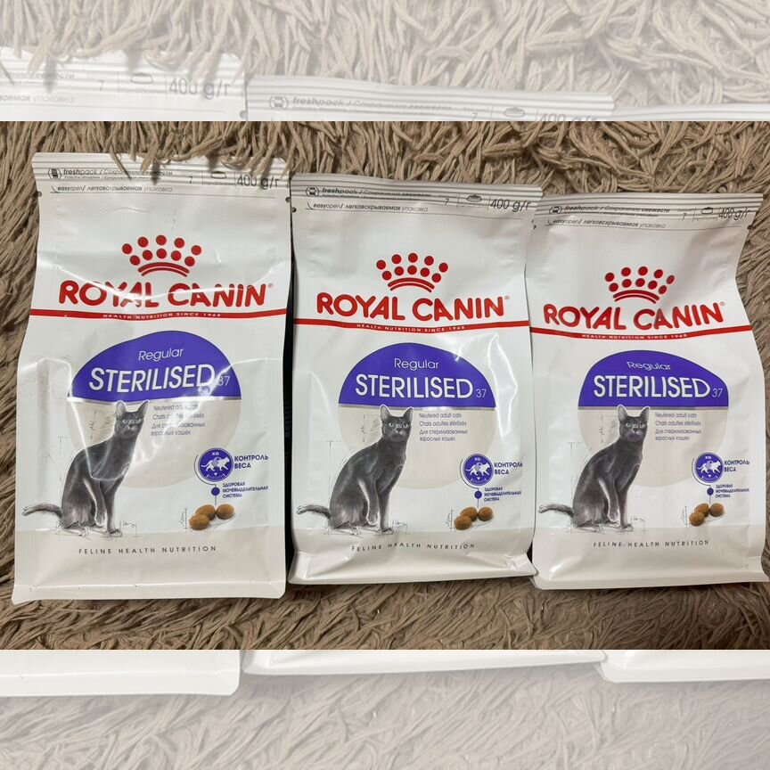 Корм для кошек royal canin sterilised 37 400 г