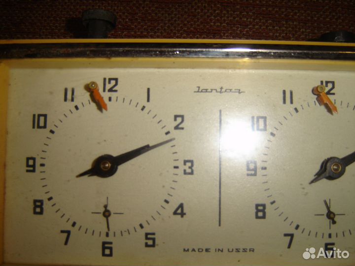 Шахматные часы СССР