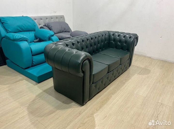 Диван Честер Велюр