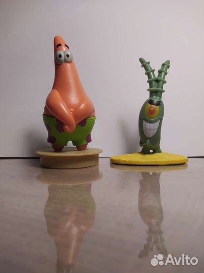 Фигурки из губки боба