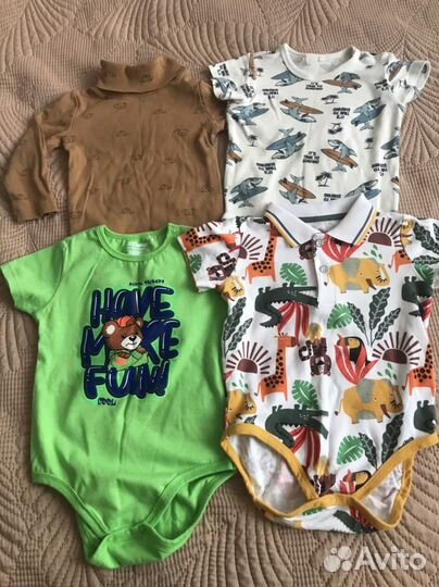 Боди на мальчика 86