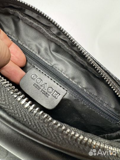 Сумка coach Новая через плечо