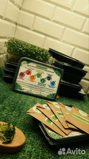Наборы для выращивания микрозелени