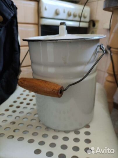 Бидон эмалированный СССР