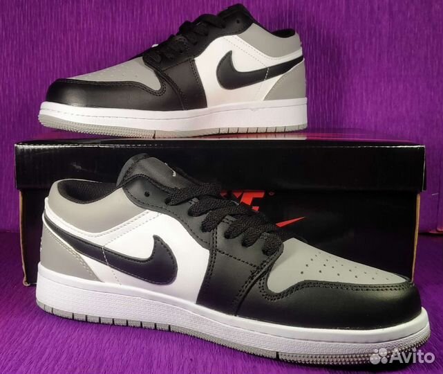 Кроссовки Air Jordan 1 Low Shadow Toe