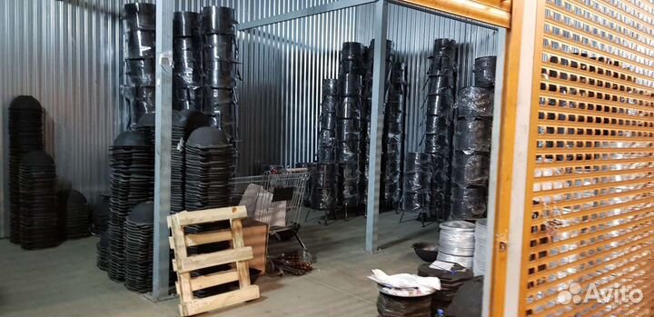 Казан чугунный