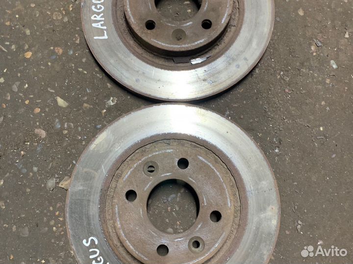 Тормозные диски передние LADA largus