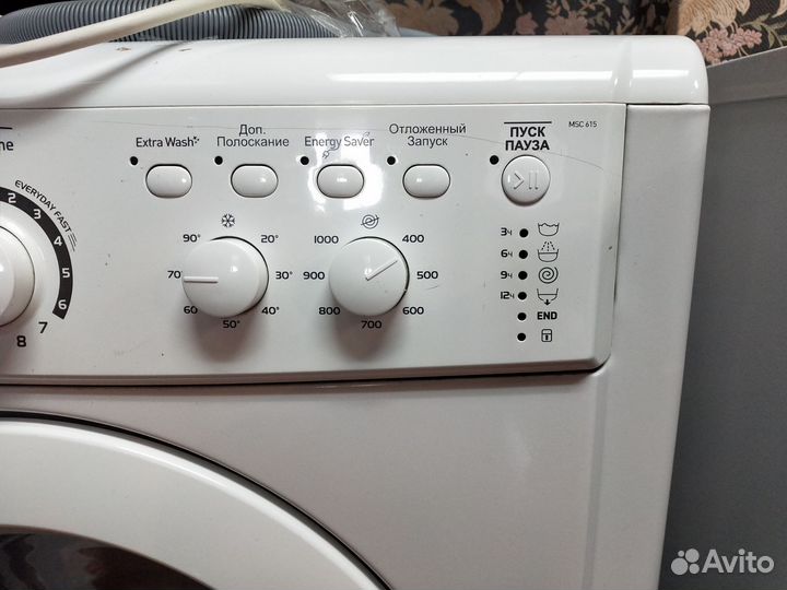 Стиральная машина indesit 6 кг msc 615