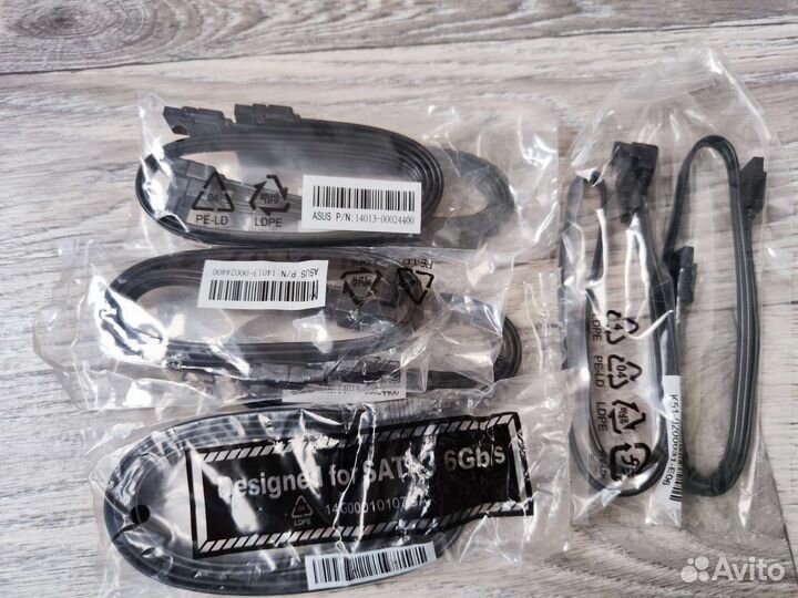 Кабель SATA 2шт в упаковке