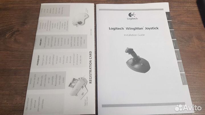 Джойстик logitech wingman