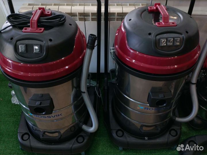 Пылесос 2, 3турбины 70л