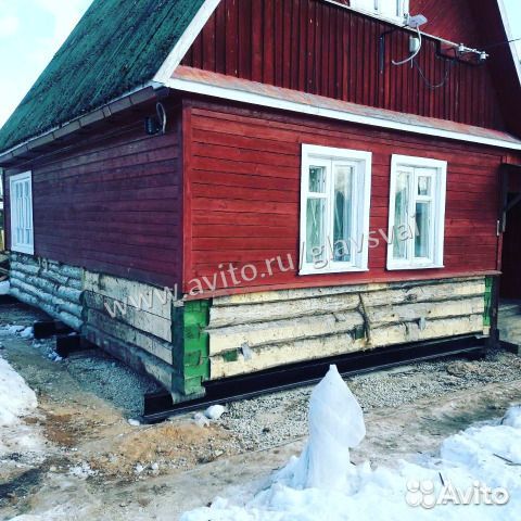 Поднятие дома