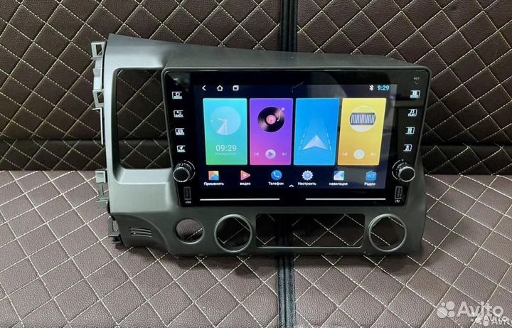 Магнитола Honda Civic 4D Android 11 IPS