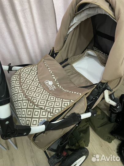 Коляска 2 в 1 бу