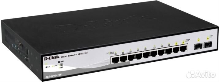 Коммутатор D-Link DGS-1210-10P