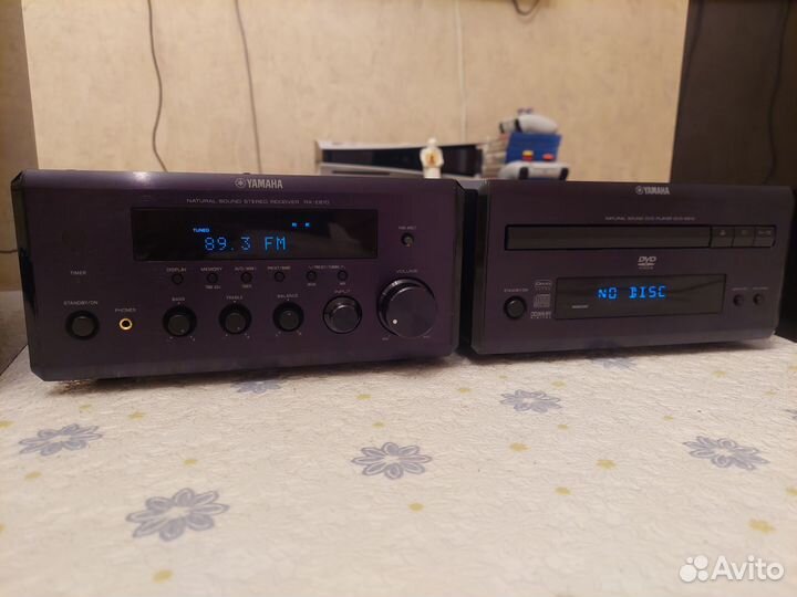 Музыкальный центр yamaha E810 состояние огонь