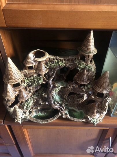 Декорации в аквариум