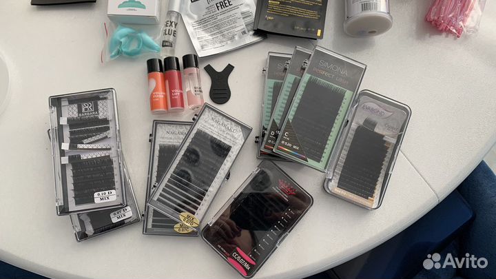 Набор для наращивания ресниц и ламинирования