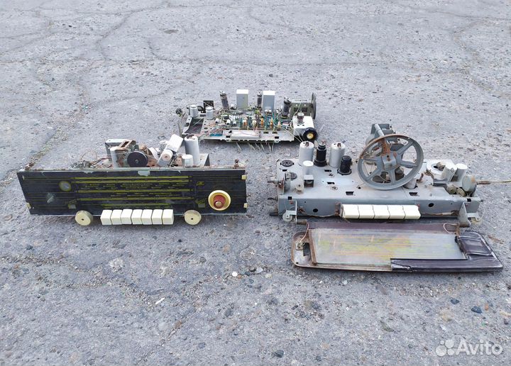 Ламповое радио шасси на запчасти