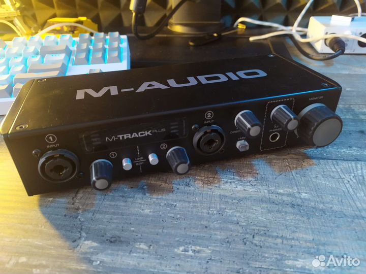 Звуковая карта M-audio M-track plus mkII