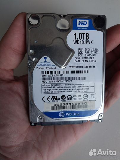 Жесткий диск 1тб 2,5