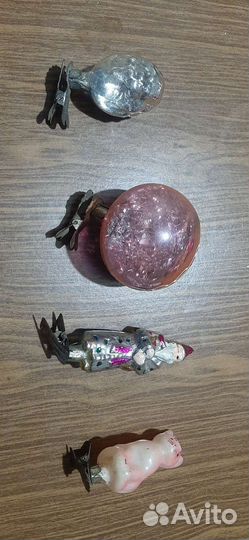 Елочные игрушки СССР