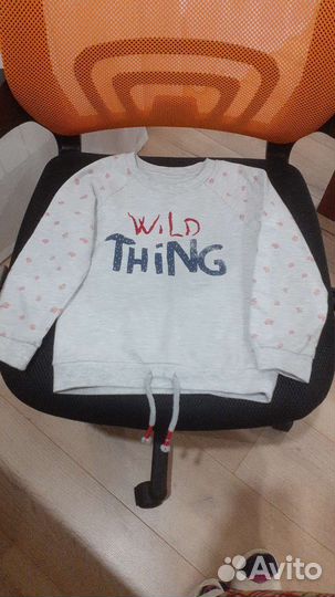 Кофта для девочки 110 116
