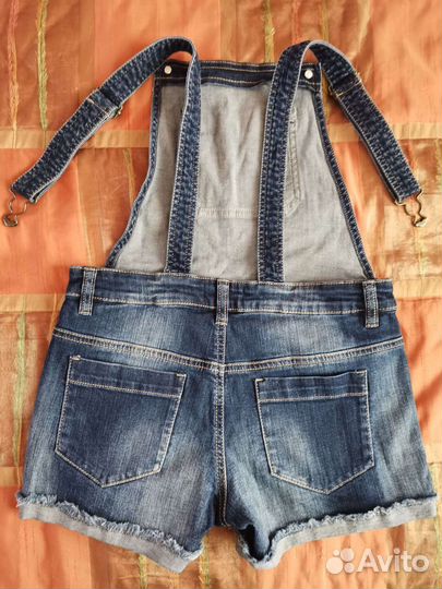 Комбинезон джинсовый Benetton для девочки 10-11лет