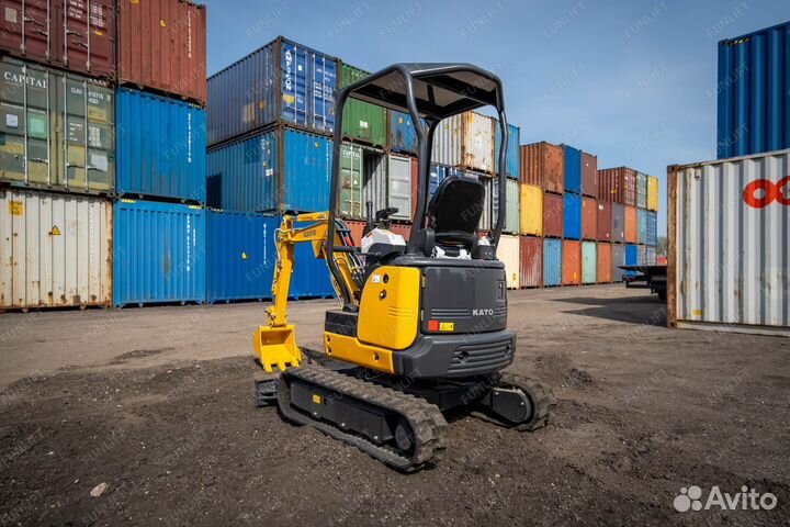 Мини-экскаватор Kato HD18VX, 2024