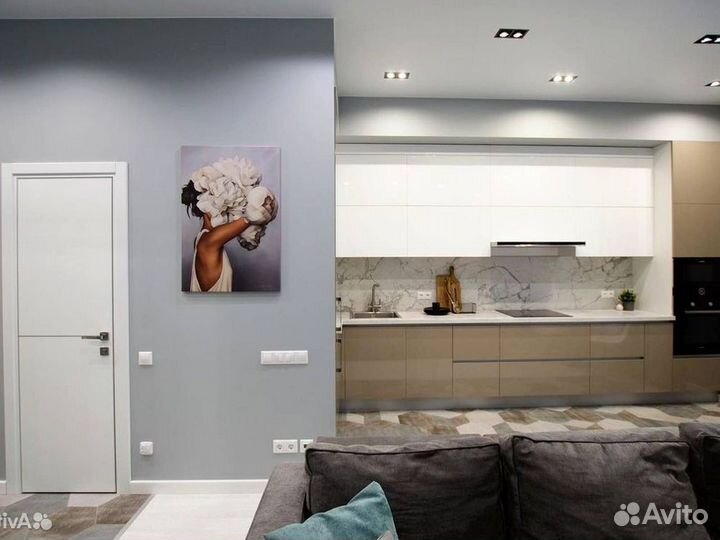 Кухонный гарнитур в стиле минимализм