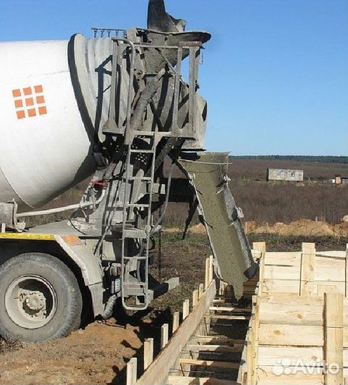 Бетон М100-М550 ГОСТ с доставкой от производителя