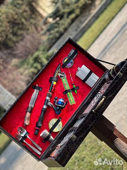 Шашлычные наборы в кейсе рыбака